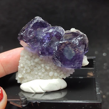 33.9 gNatural fereastra de rare violet cristal de fluorit și simbiotică minerale inel vena terapeutice piatra decor acasă CUARȚ GEM