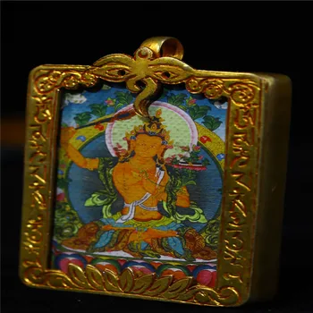 Mai devreme colecție de Nepal aurit pure de mână-pictat thangka