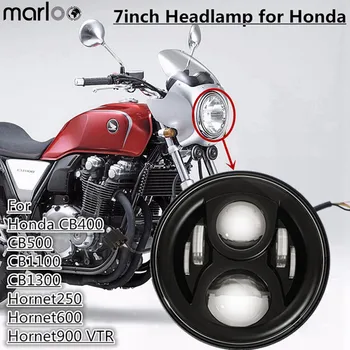 Pentru Honda CB400 CB500 CB1300 Hornet 250 600 900 VTEC VTR250 7 Inch Rotund Motocicleta Faruri Pentru Honda Lumină Led-uri