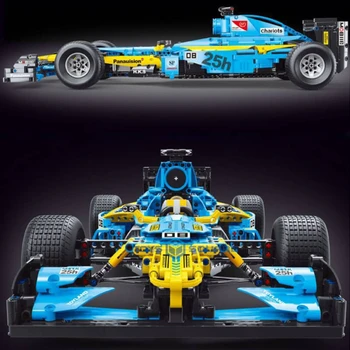 Creative Expert High-tech Formula F1 Super Masina de Curse T5008 1698pcs Versiune Statica Moc Cărămizi Tehnice Model Blocuri