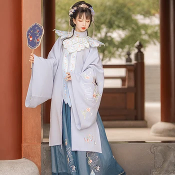 Performanță Îmbrăcăminte TV Filme Hanfu Femei Rochie Costum Elegant Tradițională Chineză Stil Vechi Broderie Moda YYDS