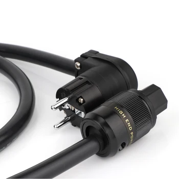 Monosaudio P901 mai multe 99.998% cupru UE/US AC cablu de alimentare audio hifi alimentare cu sârmă Amplificator Cablu de Alimentare