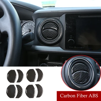 Potrivit Pentru Toyota Tacoma 2016-2020 Fibra de Carbon ABS Interior Usa Maner Bol &geamurilor Comutator Capac Ornamental 17PCS Accesorii Auto