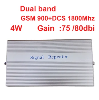 4W Muncă în Zonă cu Semnal slab -100dbm Repetor Gsm 900+1800Mhz Dual Band Amplificator de Semnal 2g Rețea Marire
