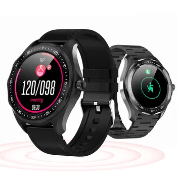 2020 Nou S09 HD Display Touch Screen IP68 rezistent la apa Pedometre Mesaj Memento Timp de Așteptare Sport Smart Watch pentru Ios Android