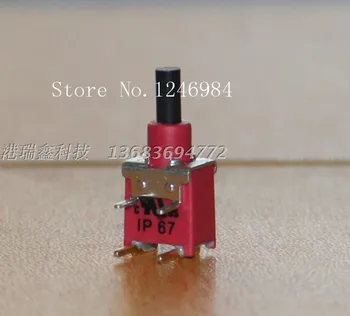 [SA]ES-21A două picioare sunt indoite M5.08 mic singur buton de comutare comutator rezistent la apa 8AS9 Deli Wei Q28--50pcs/lot