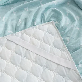 2020 produse noi de Bumbac matlasare imprimare răspândirea Pat Cearceaf fețe de Pernă 2/3 pc-uri de Lux Printesa Plisate dantelă lenjerie de pat.