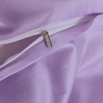 2018 violet roz Seturi de lenjerie de Pat 4 buc de Pat din bumbac Egiptean Garniturile de Carpetă Acopere Foaie de Pat fețe de Pernă stil Printesa Set de Acoperire