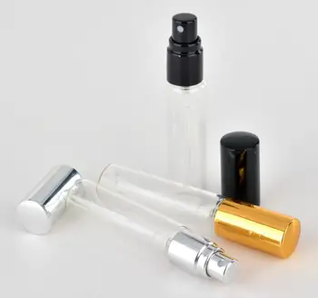 Mare Reprezint 1000pcs/lot Mini Sticle de Parfum 10 ml de Aluminiu Atomizor Parfum de Pulverizare de Sticlă Sticle Goale de Călătorie Containere SN844