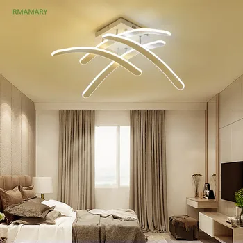 Modern living minimalist lampă de tavan restaurant lampa stil dormitor, camera de studiu lumină LED-uri de control de la distanță de plafon lumina