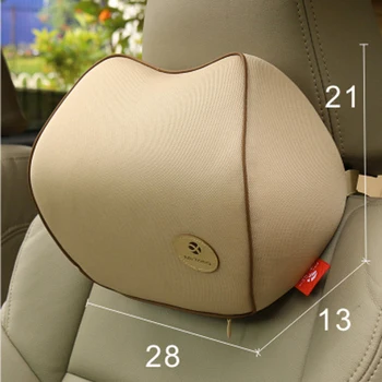 Spuma de memorie auto tetiera perna pentru scaune auto susține acoperă pernă set masina de talie și gât restul auto interioare accesorii seturi