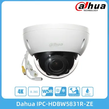 Dahua IPC-HDBW5831R-ZE 8MP WDR IR Dome Camera de Rețea de Alimentare PoE H. 265&H. 264, 2.7 mm~12mm Obiectiv Motorizat IP67 IK10