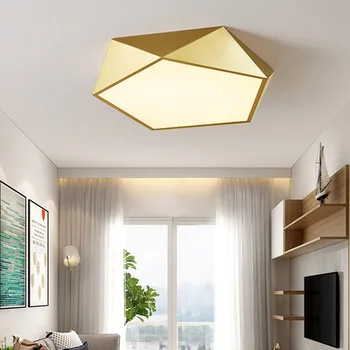 Nordic Tavan Corpuri de Lampă de Noptieră Aluminiu camera de zi dormitor Tavan Ligting iluminat lumina lumina plafon fani