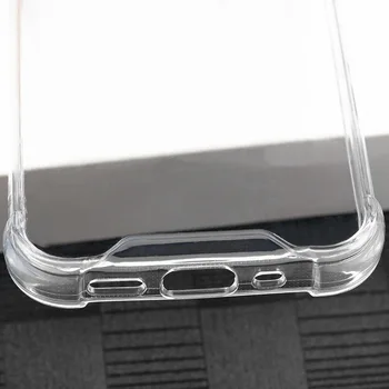 100BUC/LOT,rezistent la Șocuri Clar Transparent PC+TPU Caz de Protecție pentru iPhone 11 Pro MAX / iPhone 11 Pro / iPhone 11