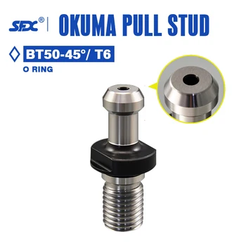 5pcs OKUMA mașină unealtă de rectificat BT50/T6 retenție buton CNC Trage Stud cu Oana inel de