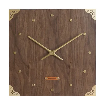 Noul produs nou Chinezesc ceas de perete mut camera de zi cuarț ceas artă creativă ceas casa din lemn ceas retro ceas de perete