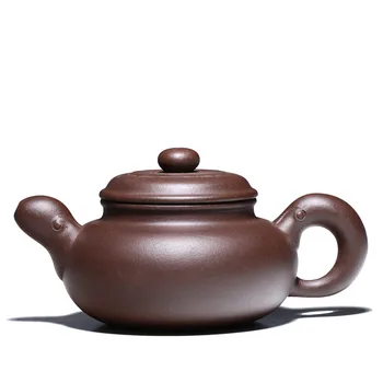 350ml Chinezesc Autentic Yixing Lut Violet Ceainice Kungfu zisha oală de Ceai Celebru Manual Retro Teaware set Pentru Cadou Pachetul de Siguranță