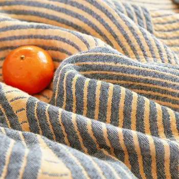 Alherff brand Chinez din bumbac pătură tifon în 4 straturi subțiri de vară pături cuvertură respirabil cearsaf de pat