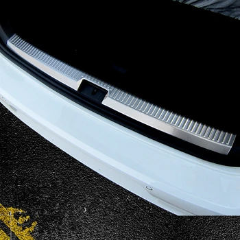 WELKINRY pentru VW Golf 7 7.5 MK7 VII MK7.5 2013-2019 spate coada caseta poarta ușa din spate prag prag scuffproof garda placa pedala de tapiterie