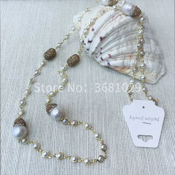 2018 moda perle și coliere de perle sunt populare în Europa și America