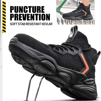 2021 Vara Pantofi de protecție Anti-zdrobitor, Anti-piercing Și Anti-zdrobitor