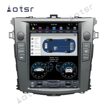 Android 9.0 PX6 4+64GB Tesla Stil Car DVD Player Pentru Toyota Corolla 2007-2013 Capul Unitate Multimedia Player Radio de Navigație GPS