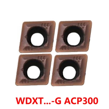 WDXT125012 WDXT156012 WDXT186012 WDXT042004 WDXT052504 WDXT063006 WDXT094008 G ACP300 Insertii Carbură de Instrumente de Cotitură Original CNC