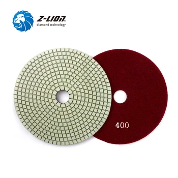 Z-LEU 6 Inch 7pcs/Set Umedă Diamond Tampon de Lustruire Pentru Granit Marmura Piatra Albă Bond Diamant Disc de Șlefuire Umedă Roți Instrumente