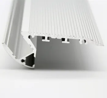 GAC-6628;scara Aluminiu profil cu calea lactee acoperi în 1m lungime;jumătate rotund tip lăptos difuză acoperi