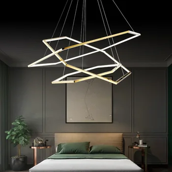 Nordic fier baia lampă de agățat lustru para quarto nordic decor acasă luzes de teto ventilador de techo