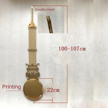 100cm Mare Ceas cu Pendul Mecanism Bunicul Ceas Pendul de Mișcări Accesorii Mecanism de Ceas Arbore Lung Mecanismo Reloj