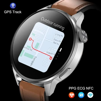 2022 NFC Smart Watch Bărbați Track GPS Ceasuri Sport Femei Wireless de Încărcare Personalizat Apel de Ritm Cardiac ECG Pentru Smartwatch Samsung