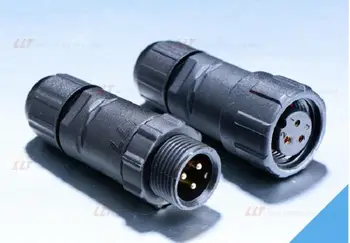 Fierbinte de vânzare M14 -3 Pini 15A 250V sex masculin și de sex feminin conectorul electric dimensiune cablu 7.5 mmsq